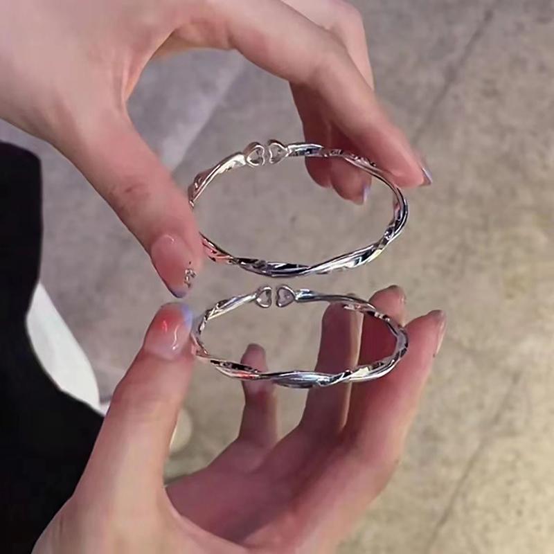 Exquisite Bracelet For Women Girls Elegant Minimalist Open Adjustable Bracelets Advanced Sense Bangle Jewelry Gifts