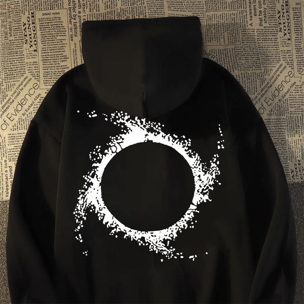 American Retro Hiphop Street Bandit Print Autumn Winter New Trendy Brand Daily Outdoor Sports Warm Men Women Hooded Sweatshirt