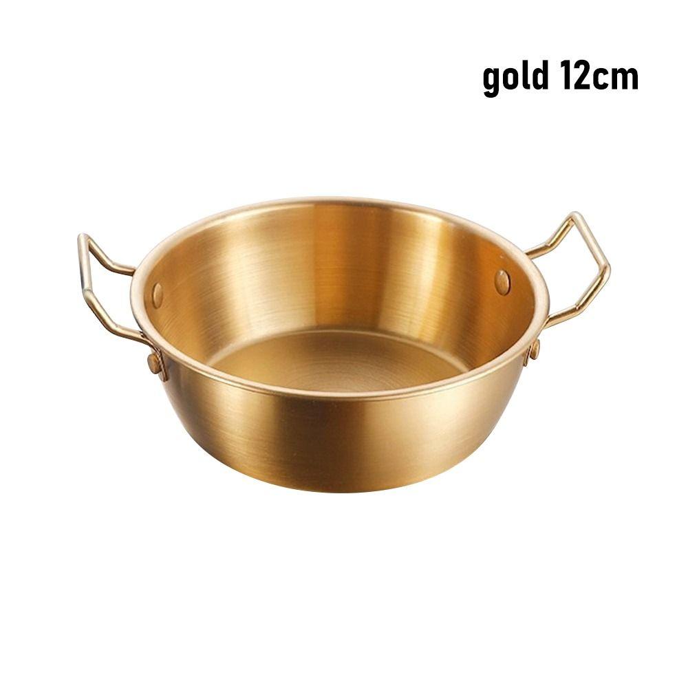 1Pcs Kitchen Tableware Stainless Steel Bowl with Handle Sauce Seasoning Dish Durable Rice Bowls