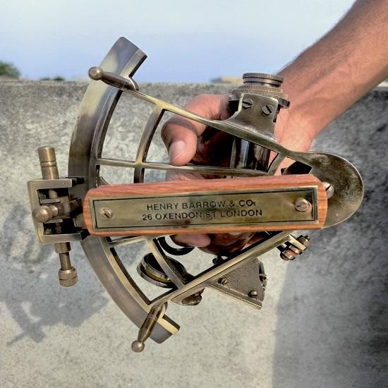 Messing Sextant Navigationsinstrument – Nautisches Deutschland, Bestes Geschenk für Ihn