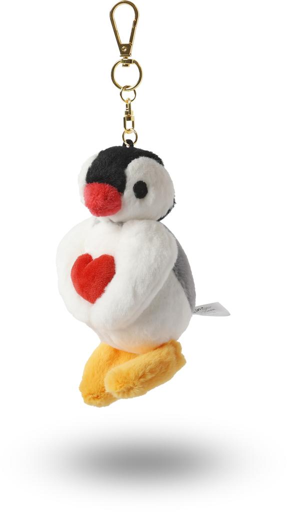 [Many a Little] Pingu Plush Mascot Key RingKeychain Ball Chain (Pingu)
