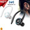 Bluetooth 5.2 Headset One-Ear Earhook Sports Earphone Long Standby Mini In-Ear Business Earhook Headphone