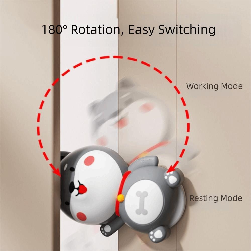Silicone Door Stopper Cartoon Animal Finger-Proof Stopper Anti Pinch Guard  Doors Prevention