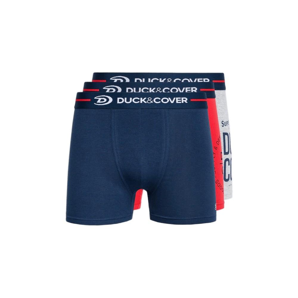 Duck and Cover Mens Edelman Boxer Shorts (Pack of 3)