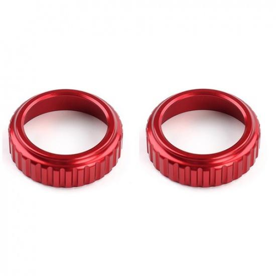 2PCS Aluminum Air Conditioner Switch Button Knob Cover For 2025 Hyundai Tucson