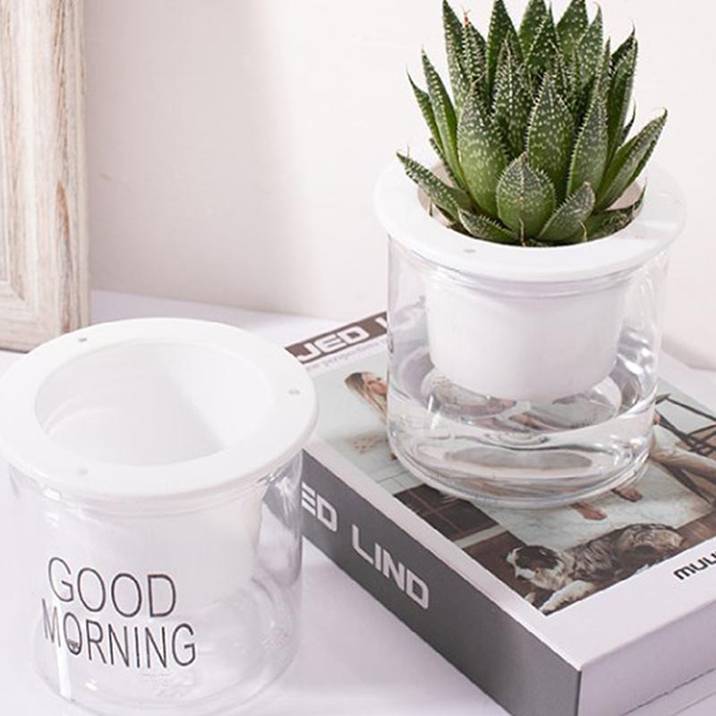 Refreshing Sensation Good Morning Flowerpot Plastic Grow Box For Home Garden Plants Nursery Cup Transplant Flower Plant Pots