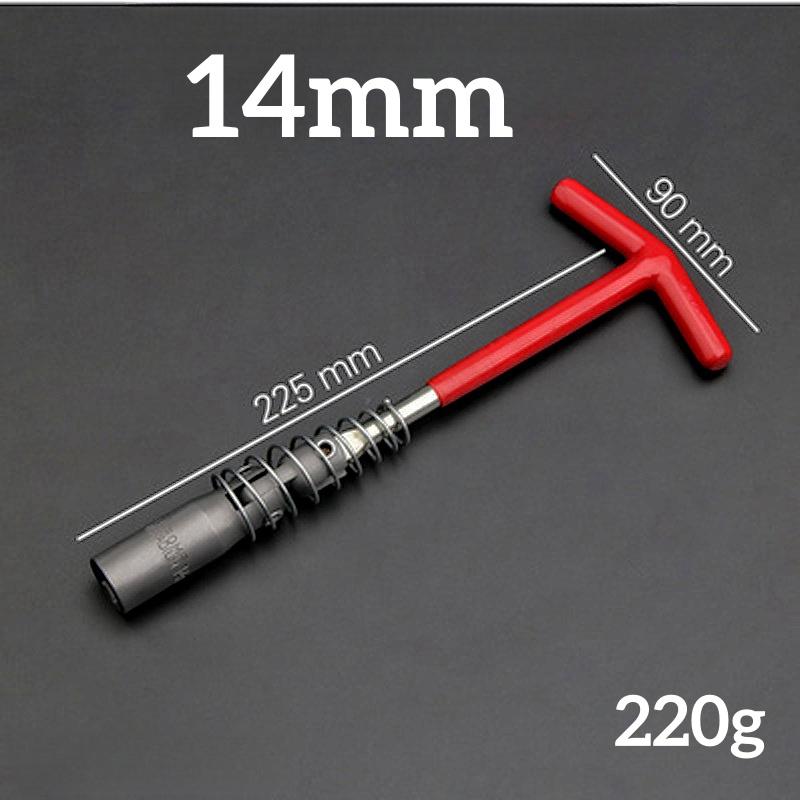 Universal 14mm 16mm 21mm Spark Plug Removal Tool Wrench 360 Degree Spark Plug Removal Socket Wrench Auto Repair Tool
