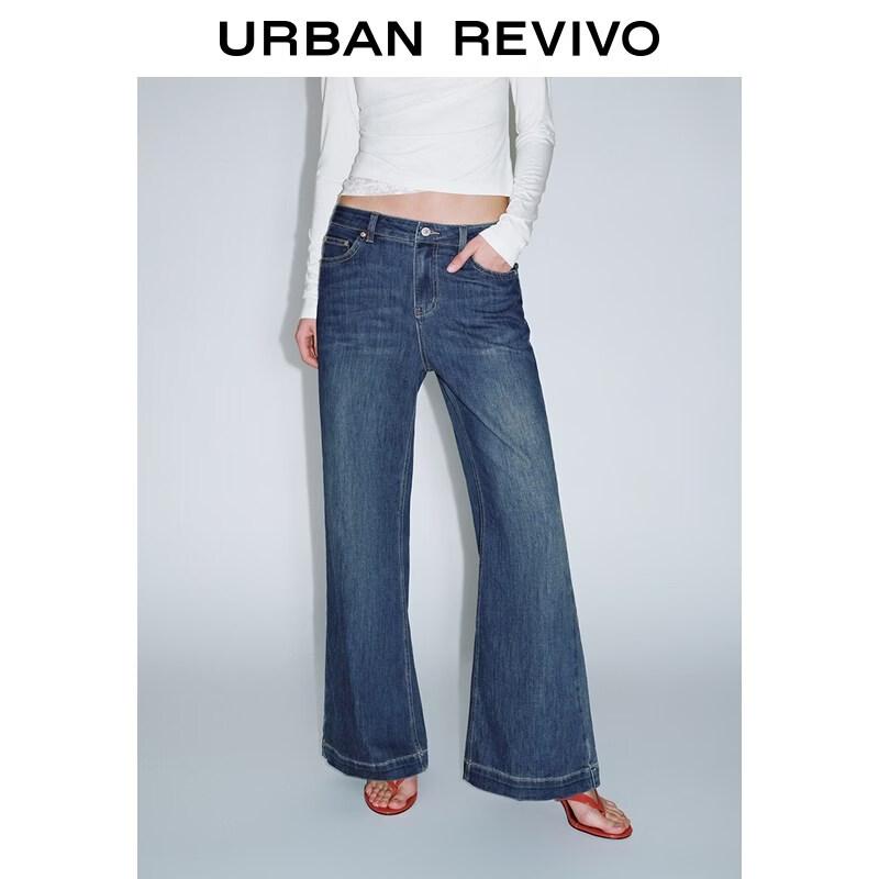 UR Women s Washed Micro-Flared Denim Jeans 29