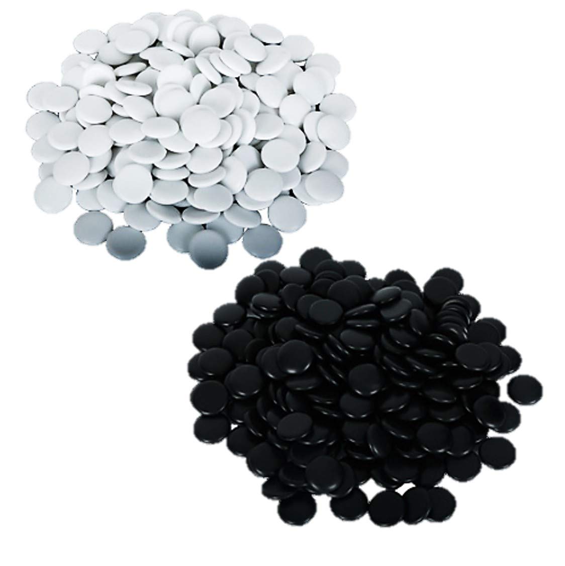 

Камни для го ST TS, Твердый меламин, Средней толщины, 361 камень, Идеально подходят для практики, турниров и начинающих, Толщина 6 мм