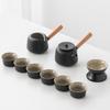 Automatic Ceramic Kung Fu Tea Set with Kettle and Tray