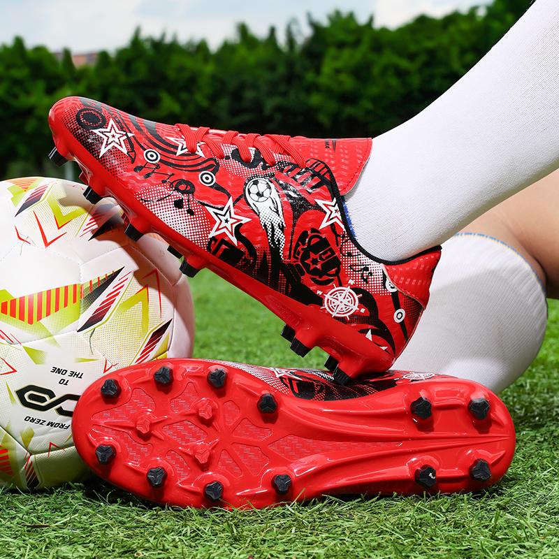 31-44 Herren Fußballschuhe Outdoor Langstollen Sportschuhe Große Größe Kinder Fußballschuhe