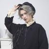 Japanese Leather Buckle Beret Octagonal Hat Warm Artist Hat All-match for Women