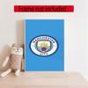 Manchester City 5D Diy Diamond Painting Round Diamond Diy Frameless Holiday Artwork Suitable For Home Office Wall Decoration