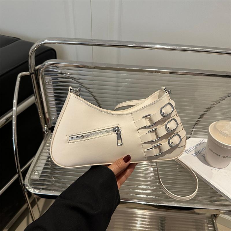 Fashionable and Casual Underarm Handbag for Women Stylish Luxury Design Female Shoulder Crossbody Bag AVE