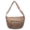 Borsa a spalla in velluto a coste da donna borsa a tracolla a tinta unita