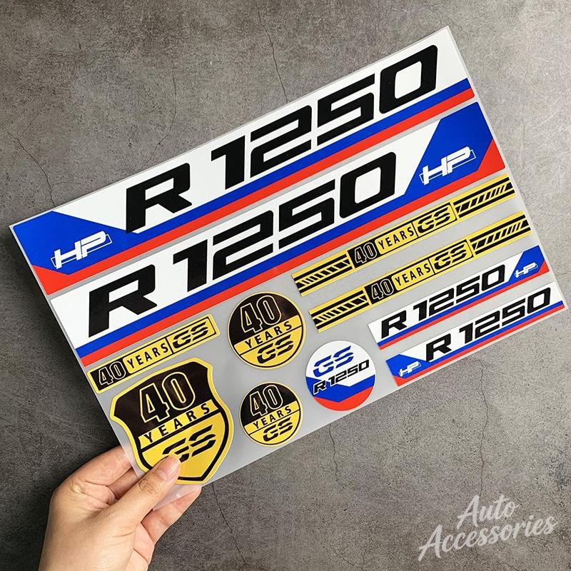 PVC Reflective Stickers For BMW Motorrad GS Series M Power Motorsport Waterproof Decals For Motorcycle Helmet Laptop Accessories blhn58
