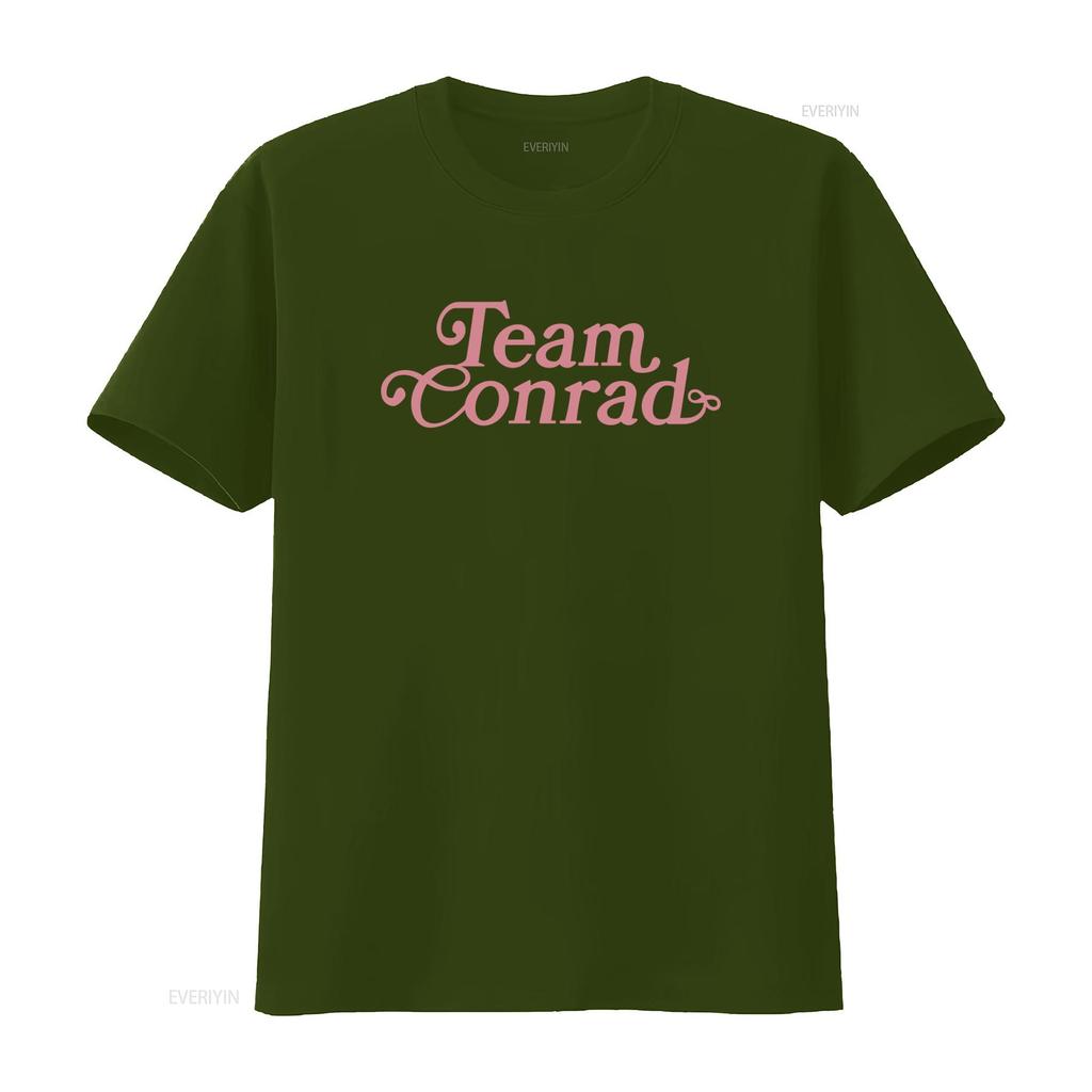 Team Conrad T Shirt The Summer I Turned Pretty Cousins Beach Crew Belly And Sweat Stylish Vintage Washed Versatile Breathable