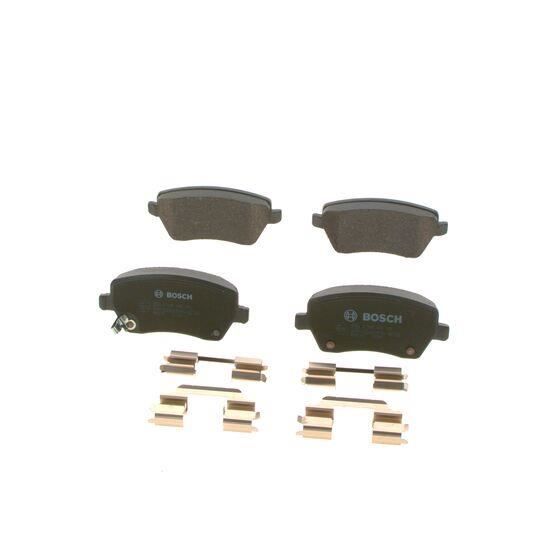BOSCH Jeu plaquettes 0986494160