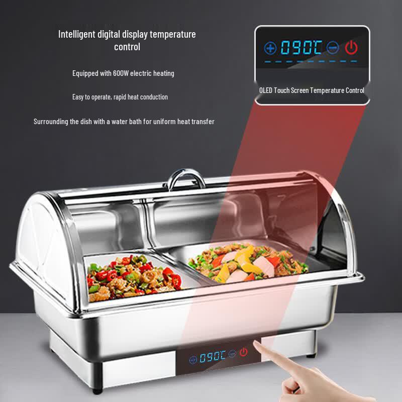 Zhishi Stainless Steel Electric Buffet Food Warmer