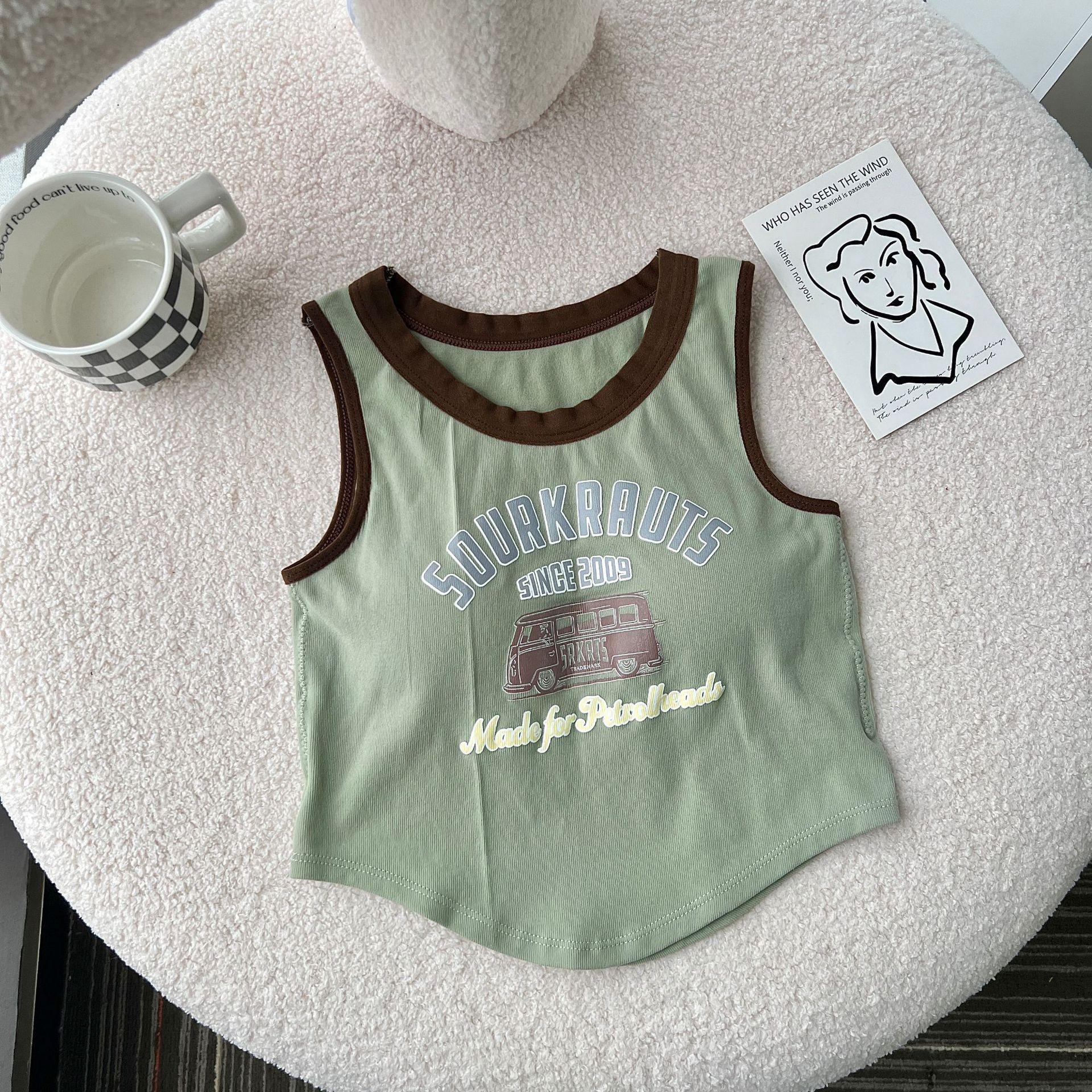 

Короткий ремешок, летний ремешок, фиксированная нагрудная накладка с нижним дизайном, чувство меньшинства, пальто, ношение спортивного жилета для женщин One size