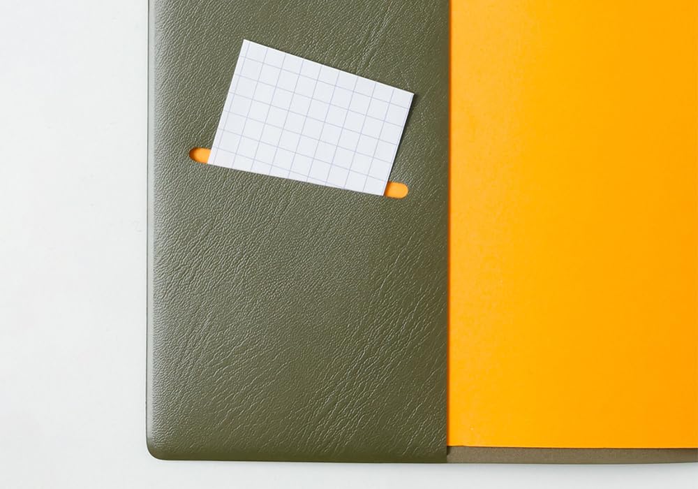 Rhodia Stapled Notebook Tone Blue x cm Stapled Notebook x 21 cm with 5mm Orange Cover cf119184bl Cover/Earth 15.3 21.8 (14.6 Grid) Water-Repellent
