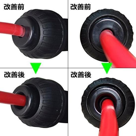 LINDSPORTS Weighted Jump Rope for Training (Red, 0.5kg)