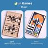 Douyin Bounce Chess: Parent-Child Interactive Wooden Bullet Beads Ejection Toy