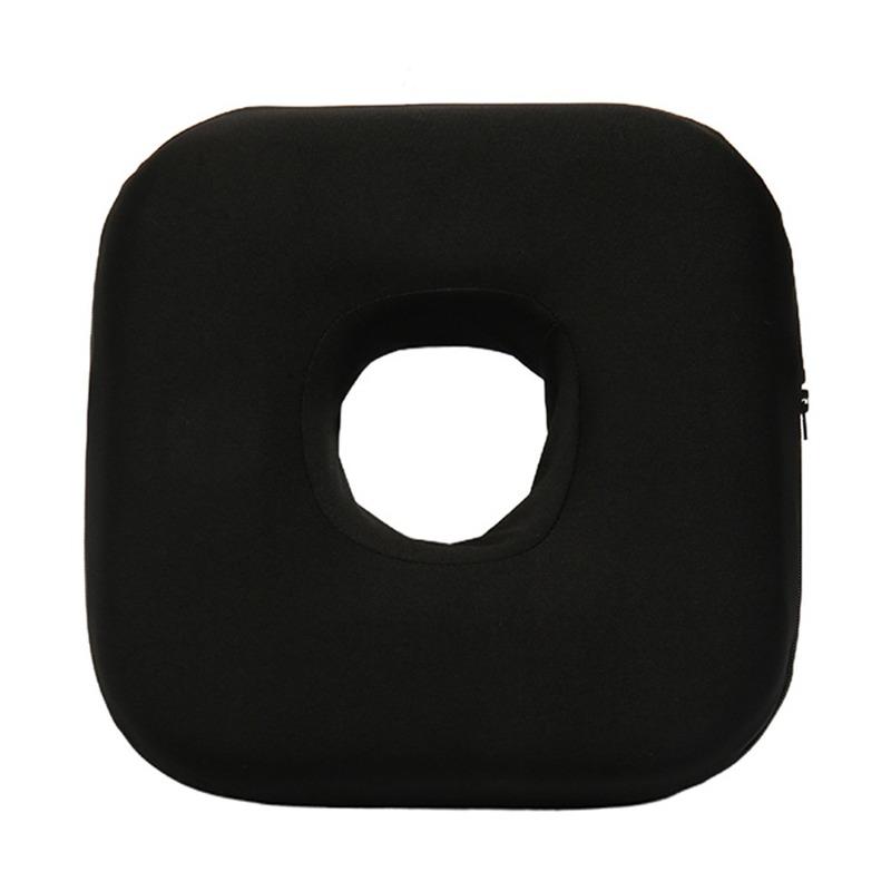 Memory Foam Ear Hole Pillow for Side Sleepers Round & Square Ear Protection Pillow Slow Rebound Orthopedic Neck Support Pillow