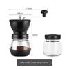 Manual Hand-crank Glass Coffee Bean Grinder