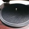 Anti-static Felt Turntable Mat for LP Vinyl Record Player 7mm enter Hole Diameter Mat Nonslip Turntable Felt Mat