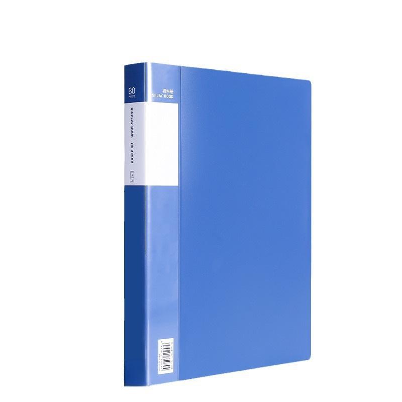 A4 Transparent Document Holder - Office File Folder & Test Paper Storage Clip