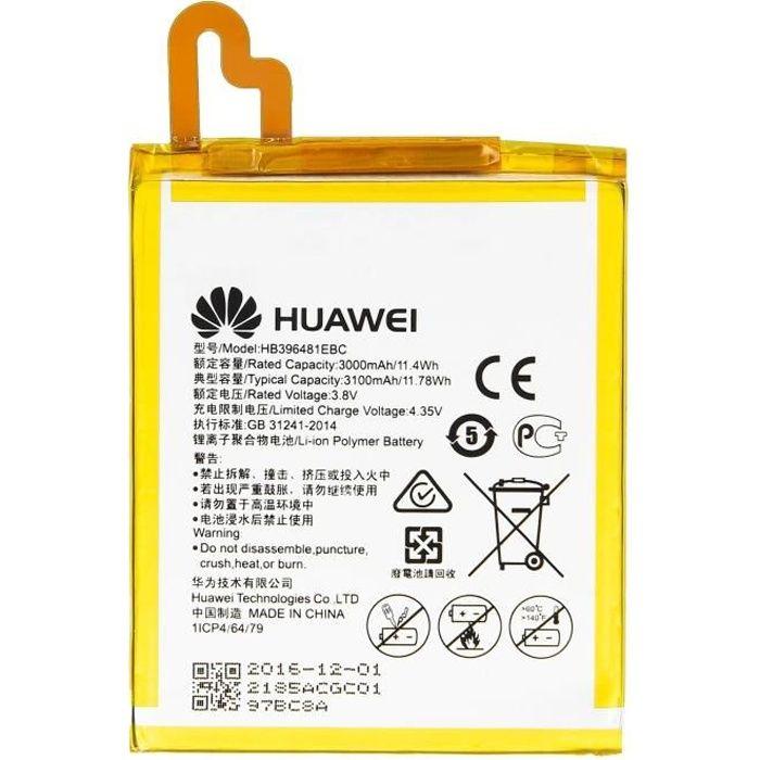 Batterij - HUAWEI - HB396481EBC - 2820mAh - Lithium-ion - Zilver
