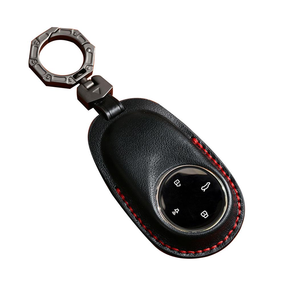 Handmade Leather Key Cover for Hezhong Nezha S - Soft Protective Shell