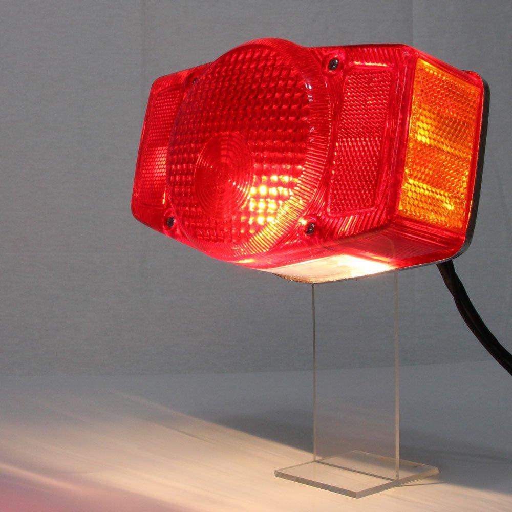 CB400FOUR CB750K2 Genuine Type Tail Lamp, Red Lens, ASSY