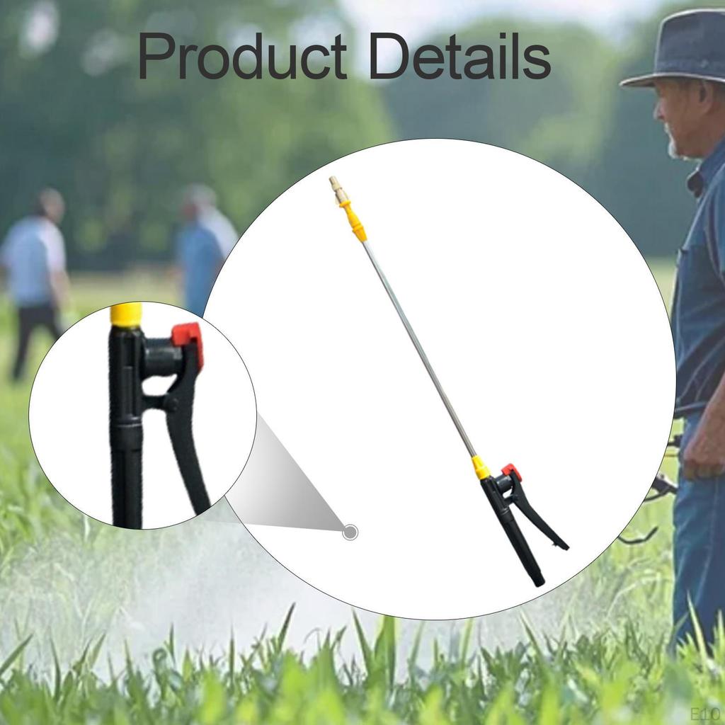 Retractable Spray Pole Garden Accessory 70cm-130cm Extension for Outdoor Use