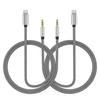 Aux Cord for iPhone, 2 Pack 3.3ft [Apple MFi Certified] Lightning To 3.5mm Aux Audio Adapter Cable Compatible with iPhone 14 13 12 11 XS XR X 8 7 6