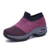 Casual socks shoes women's air cushion flying knitting sports shoes platform mother shoes dance overalls women's shoes