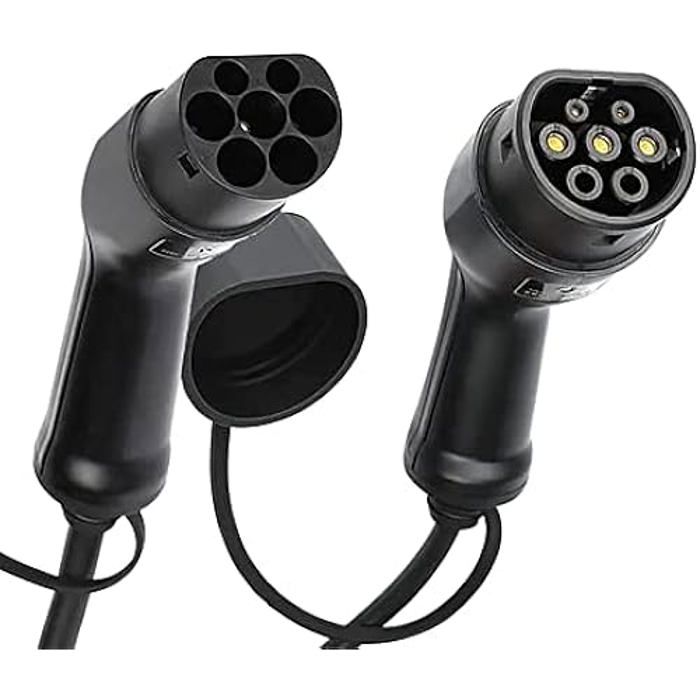 MANGUERA DE CARGA AC - KSIX SMART YOUR TECH - TIPO 2 - 5M - 32A - Monophasique