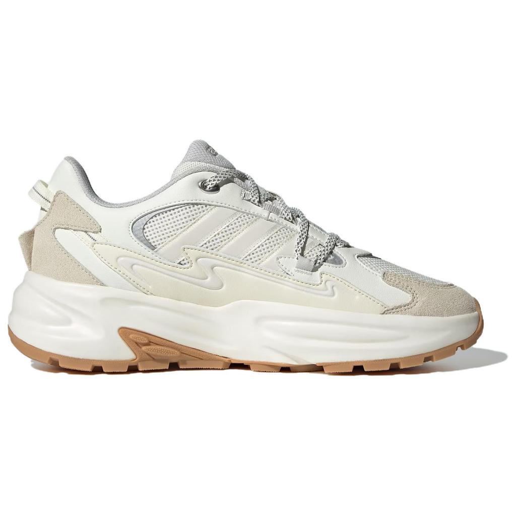 Adidas Ozwave Surge Comfortable Versatile Non-Slip Wear-Resistant Low-Top Dad Shoes Unisex Sneakers White JR3185
