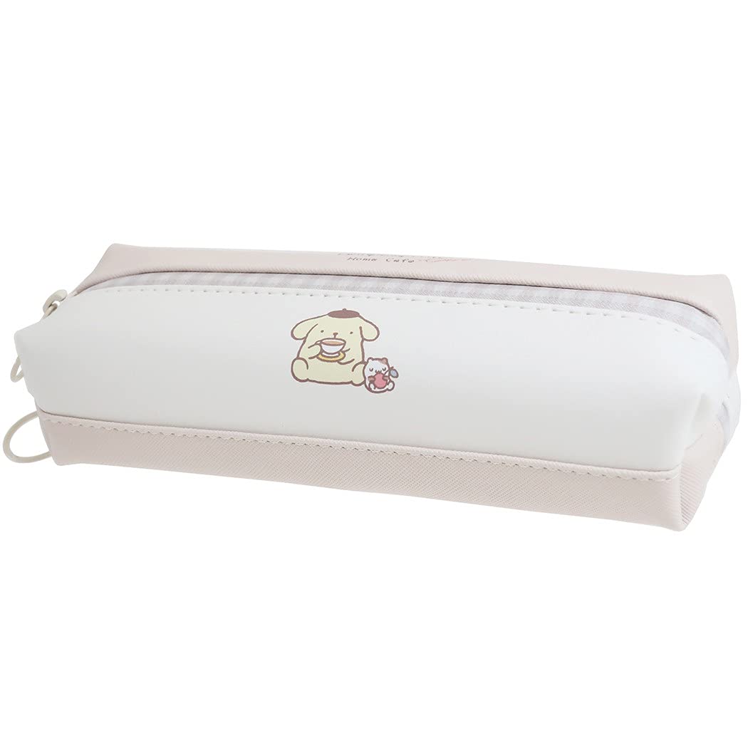Pompompurin Pen Case Home Cafe Sanrio [Pencil Case] 2-Compartment / бежевый