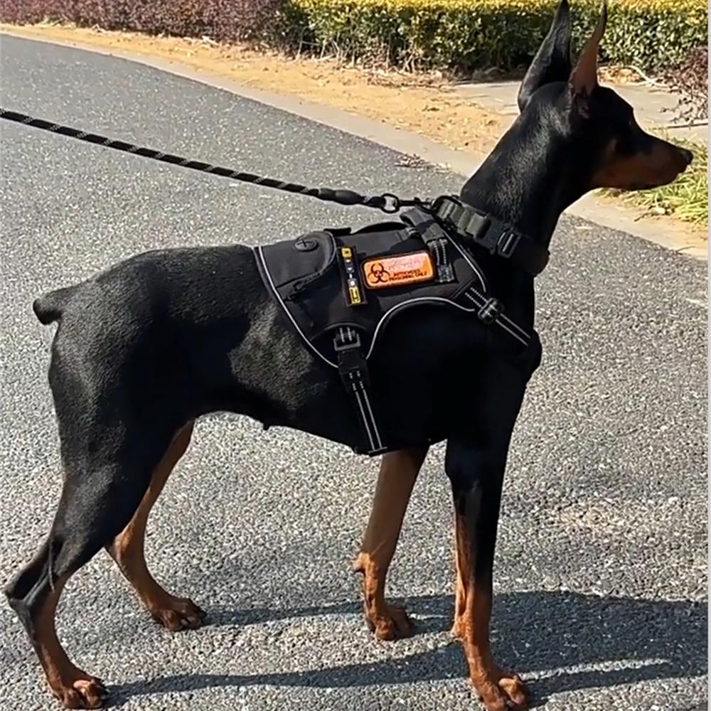 No Pull Big Dog Vest Harness with Handle High Quality Pet Harnesses for Medium Large Dogs Doberman Bulldog Mascotas Accessories