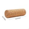 Cork Yoga Pillar Massage Roller Pilates Balance Multiuse Athletes Fitness Practice for Upper
