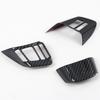 Car Accessories for Subaru WRX STi 2016- Carbon Fiber Printed Interior Steering Wheel Decoration Cover Trim 3pcs