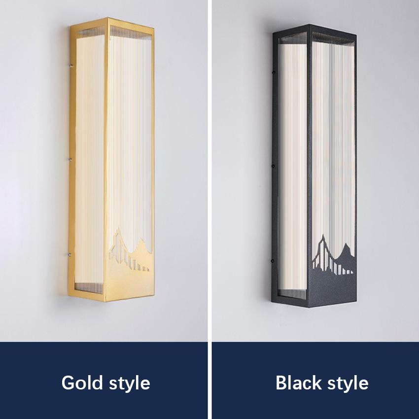 Outdoor Waterproof Wall Lamp Pillar Porch Light Door Post Gate lamp Courtyard Wall Lamp Outdoor Balcony Headlight Lighting