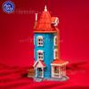 Pantasy Moomin Home Building Blocks Anime Assembly Model Toy Collection Street Scene Desktop Decoration Children's Birthday Gift