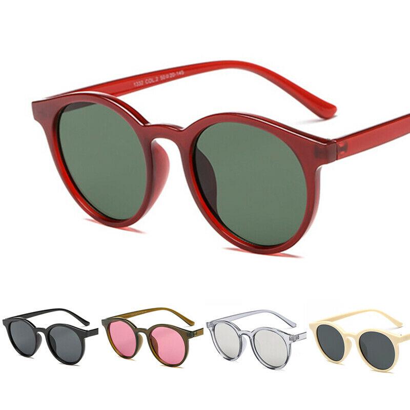 

Винтажные солнцезащитные очки Маленькая круглая оправа Ретро Смола Женщины Мужчины Солнцезащитные очки UV400