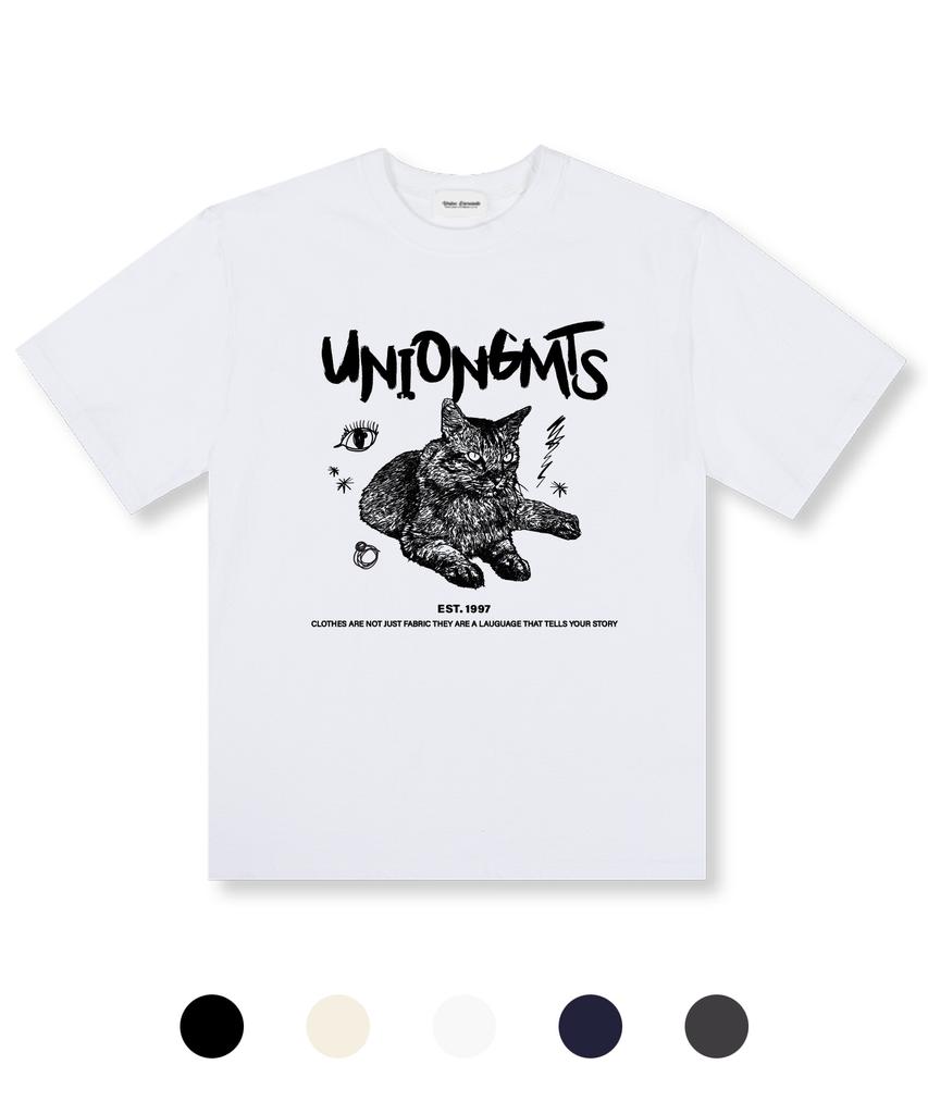 UNION GARMENTS Iringcat Oversized Short Sleeve T-Shirt 5 Colors