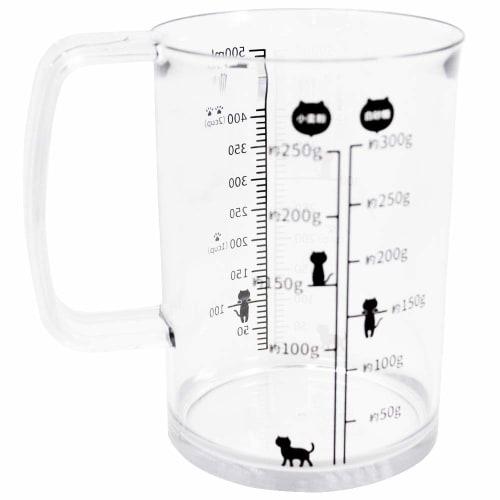 Kai Nyammy Cat Measuring Cup, 500ml, Made in Japan, Dishwasher Safe, DH2728