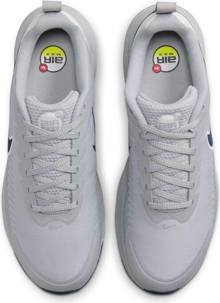 Кроссовки Nike Air Max Nuaxis светло-дымчатый серый/кибер/белый/обсидиан