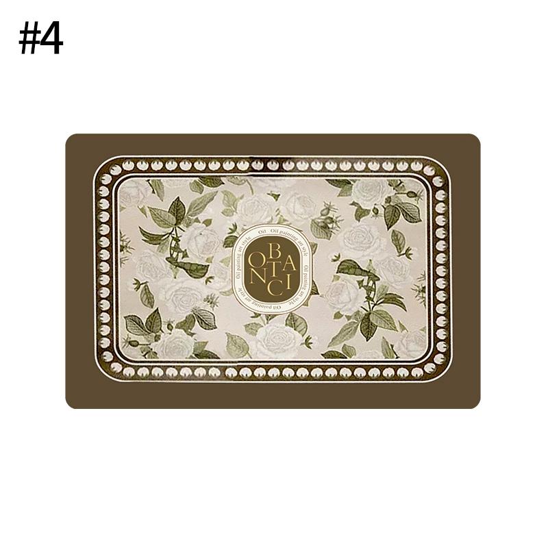 Quick Drying Dish Mat Printed Kitchen Tableware Coffee Draining Pad Dinnerware Cup Bottle Placemat Super Absorbent CoffeeMats